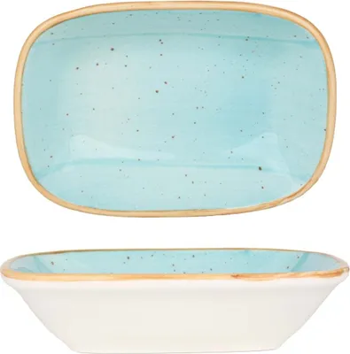 Obrázok produktu pre Bonna servírovacia miska - Aqua - porcelán - 14x10 cm