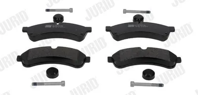 Produktbild von JURID Bremsbeläge Satz Hinten für IVECO Daily VI Kastenwagen 2923109560
