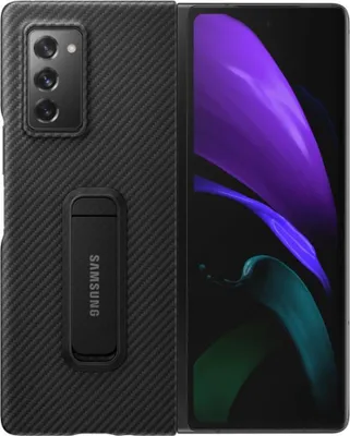 Immagine prodotto di Samsung Galaxy Z Fold2 Custodia - Plastica - Samsung Backcover - Nero