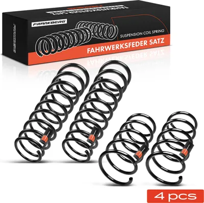 Image de Frankberg 4x Ressorts de suspension Avant Arrière pour Renault Twingo I C06 1993-2007