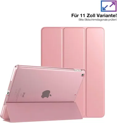Produktbild von Schutzhülle für Apple iPad Pro 7. Gen 11.0 Zoll Cover Case Schutz Tablet Farbe: Rosegold