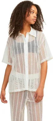 Zdjęcie produktu dla Jack & Jones Ellie Jjxx Koszula z krótkim rękawem Beige L Woman Beige L