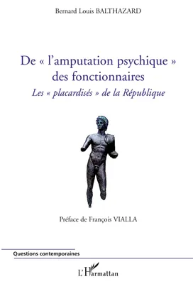 Produktbild von De "l'amputation psychique" des fonctionnaire