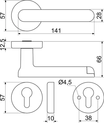 Produktbild von Richter Czech Smart Touch Handle H.03.NIMAT