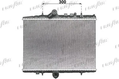 Produktbild von FRIGAIR 0103.3081 Kühler Wasserkühler Motorkühler passend für PEUGEOT 607 (9D, 9U) für CITROËN C5 I (DC)