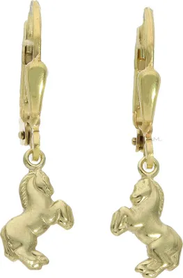 Produktbild von Ohrhänger Gold 585 Pferd JL22-06-0076 JuwelmaLux