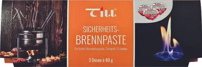 Produktbild von TILL-ZÜNDFIX 3er PA Sicherheits-Brennpaste 24 Stück Verkaufseinheit 480367 4008688005405