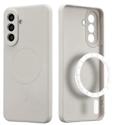 Imagen del producto de Funda de Colores con MagSafe para Samsung Galaxy A57 (5G) - Beige, Imagen generada por IA