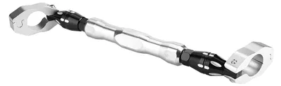 Obrázek produktu pro Nastavitelná vyrovnávací tyč pro motocykly, průměr 7/8" (22 mm), zesilovací tyč pro řídítka (stříbrná)