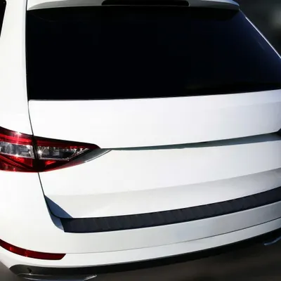 Immagine prodotto di Protezione per il bordo del bagagliaio in ABS, compatibile con Skoda Superb III Station Wagon | 3V5 | Anni di produzione 2015-2023