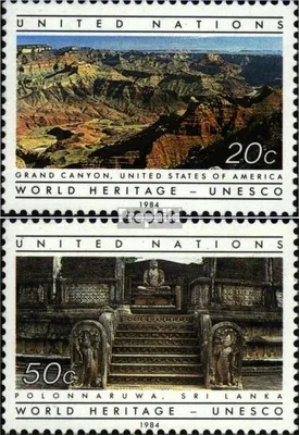 Produktbild von Briefmarken UNO - New York 1984 Mi 444-445 (kompl.Ausg.) gestempelt Kulturerbe