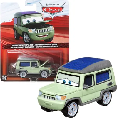 Produktbild von Mattel DXV29; Y0485 - Disney Pixar Cars Die-Cast - Miles Axelrod With Open Hood
