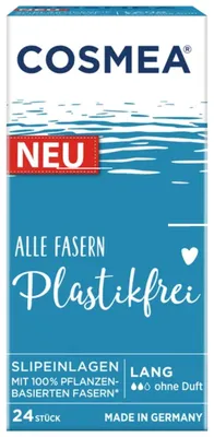 Produktbild von Cosmea Slipeinlagen Plus lang ohne Duft 24er
