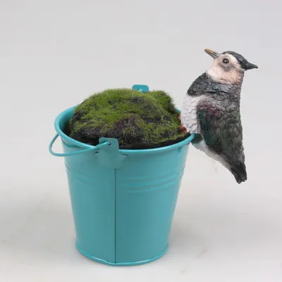 Produktbild von Topfhänger Vogel Kiebitz aus nachhaltigen Materialien für Innen & Außen