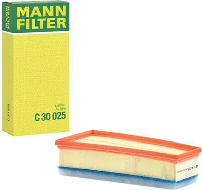 Produktbild von Luftfilter MANN-FILTER C 30 025 passend für MERCEDES-BENZ E-Klasse Limousine (W213) Filtereinsatz