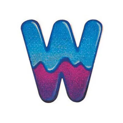 Produktbild von Selecta Holzbuchstaben A-Z : W Holzbuchstabe: W