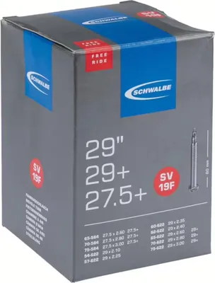Zdjęcie produktu dla Dętka Schwalbe SV 19F 27,5x2,6-3,0 29x2,10-3,0 54/75-584/622