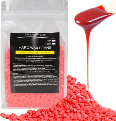Produktbild von Depilačný Tvrdý Vosk V Kvapkách Pre Ohrievač Červenej Farby 500G
