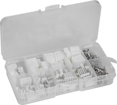 Imagen del producto de 230 conectores para cables tipo JST XH, componentes eléctricos para terminales con pines rectos de 2/3/4/5 pines