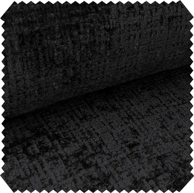 Produktbild von novely® CRETA Chenille-Stoff Polsterstoff Möbelstoff Bezugsstoff | Meterware | 1 lfm - Farbe: 97 Anthrazit