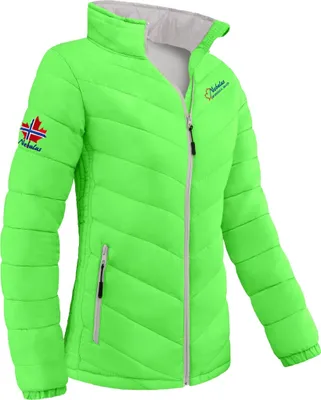 Produktbild von Nebulus Winterjacke LEMAN Damen, warme Outdoorjacke, praktische & vielseitige Übergangs- & Winterjacke, P2247 - Damen, limettengrün, L/40