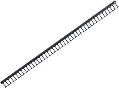 Produktbild von Kabelführungspanel 42 HE, vertikal, schwarz, einreihig