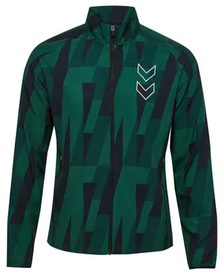 Image de Veste Hummel Hmlcourt Aop - rain forest, Größe:L
