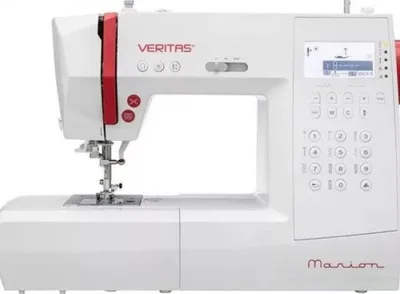 Productafbeelding van Veritas Sewing Marion, Wit, Automatische naaimachine, Naaien, Enkele steek, 4,5 mm, LCD-scherm