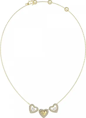 Zdjęcie produktu dla Naszyjnik damski złoty Guess serce 46cm