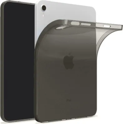 Produktbild von Hülle Kompatibel mit Apple iPad Air (11.0) - Transparent Silikon Cover Case Schutzhülle in Schwarz
