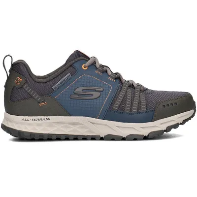 Imagen del producto de Zapatillas deportivas Skechers Escape para hombre, calzado para actividades al aire libre, botas de senderismo, color azul, para uso diario