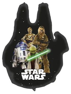 Produktbild von Star Wars Folienballon 101 x 84 cm
