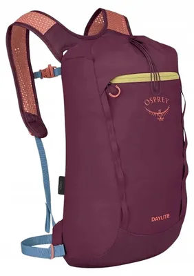 Image de Osprey Daylite Cinch Pack Backpack avec cordon Night Shift Blue 15 L