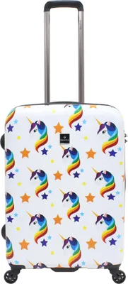 Produktbild von Saxoline Koffer Unicorn mit praktischem Zahlenschloss bunt One Size