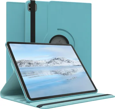 Produktbild von EAZY CASE - Tablet Hülle für Apple iPad Air 13 (2025) Schutzhülle, Tablet Case 360° drehbar in Blau