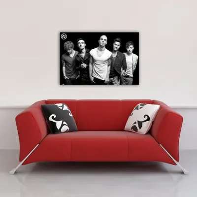 Produktbild von Wanted, The - Poster - Schwarz und Weiß + 2 St Posterleisten Holz 92 cm schwarz