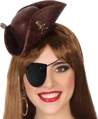 Produktbild von Atosa Piratenhut Braun  Braun One Size