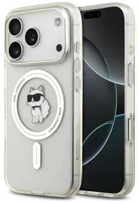 Obrázok produktu pre Karl Lagerfeld - IML Choupette MagSafe puzdro pre iPhone 17 Pro Max - priehľadné