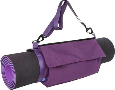 Productafbeelding van Yogatas - Sporttas Mat - Neem Sportspullen Mee - Verstelbare Schouderband - 38.7 x 21.5 cm - Paars