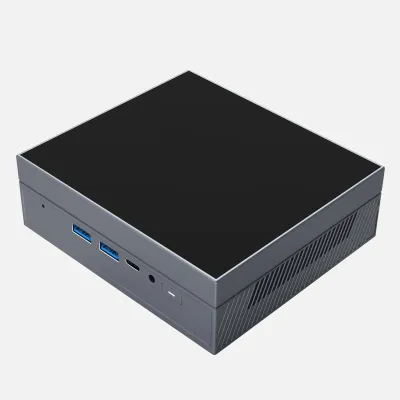 Obrázek produktu pro Stolní počítač GX59 Mini PC s procesorem Intel Celeron N5095 (4 jádra, 2,9 GHz), podporou tří monitorů, portem USB-C, Wi-Fi 5, Bluetooth 4.0, pro Windows 11, Windows 10 a Ubuntu