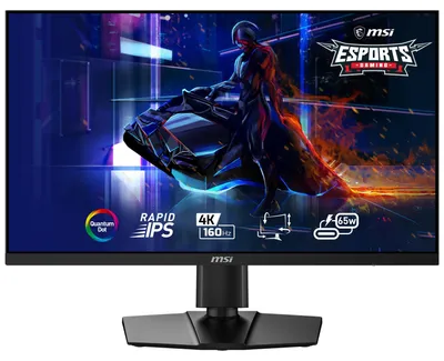 Zdjęcie produktu dla MSI MPG 274URF QD, 68,6 cm (27"), 3840 x 2160 px, 4K Ultra HD, QD-OLED, 0,5 ms, Czarny