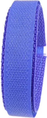 Produktbild von Minott Ersatzband | Textilklettband in blau für Uhren mit 20mm-Anstoß