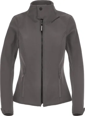 Produktbild von Spidi Windout Softshell Damen Funktionsjacke, grau/schwarz, S