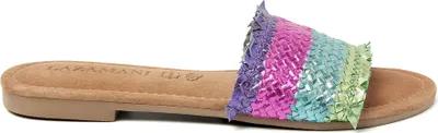 Produktbild von Lazamani Chloe Damen Leder-Pantoletten Blue Größe 39