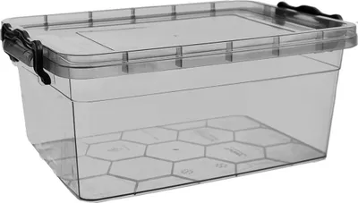 Produktbild von Orion Aufbewahrungsbehälter Aufbewahrungsbox Mehrzweckbox mit Deckel Clips für Lebensmittel Spielzeug 5l