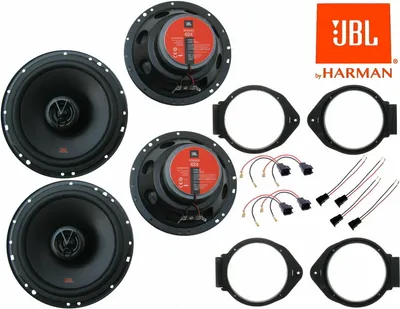 Produktbild von JBL Komplett Lautsprecher System Einbau Set Tür vorn hinten passend für Opel Meriva ab2010