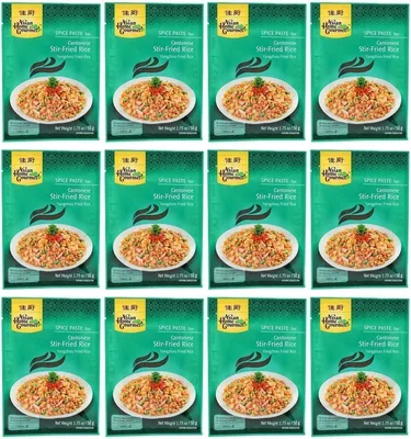 Produktbild von AHG Cantonese Stir Fry Bratreis Paste 12x50g