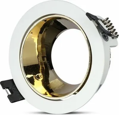 Obrázok produktu pre V-TAC LED reflektor - Zapustené svetlo - GU10 - IP20 - Biela + zlatá