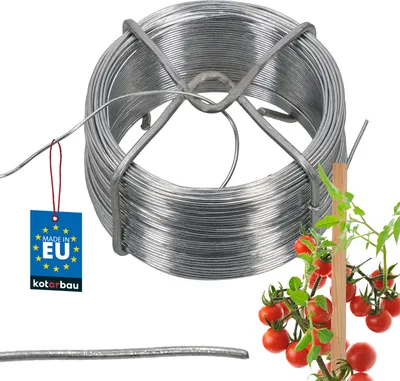 Obrázek produktu pro KOTARBAU® Pozinkovaný ocelový vázací drát 50 M X 1,1 MM