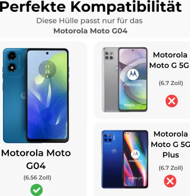 Produktbild von Hülle Motorola Moto G04 /G04s /G24/ E14 Handyhülle Bumper Case Back Cover Schale